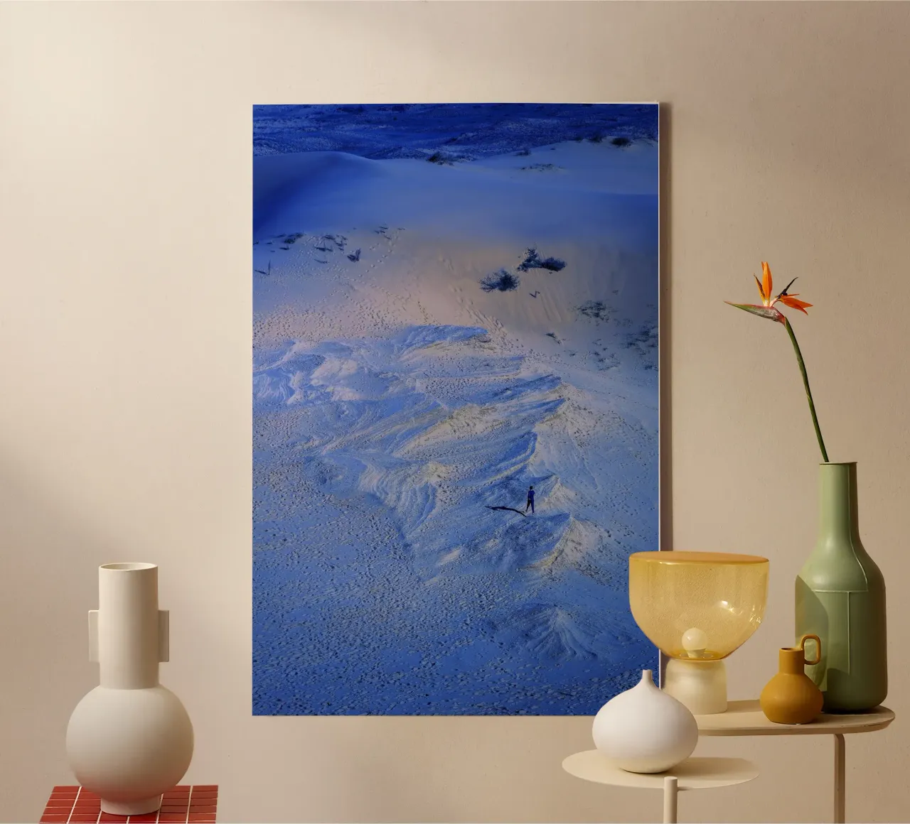 solitude canvas with Floater frame by life of sands