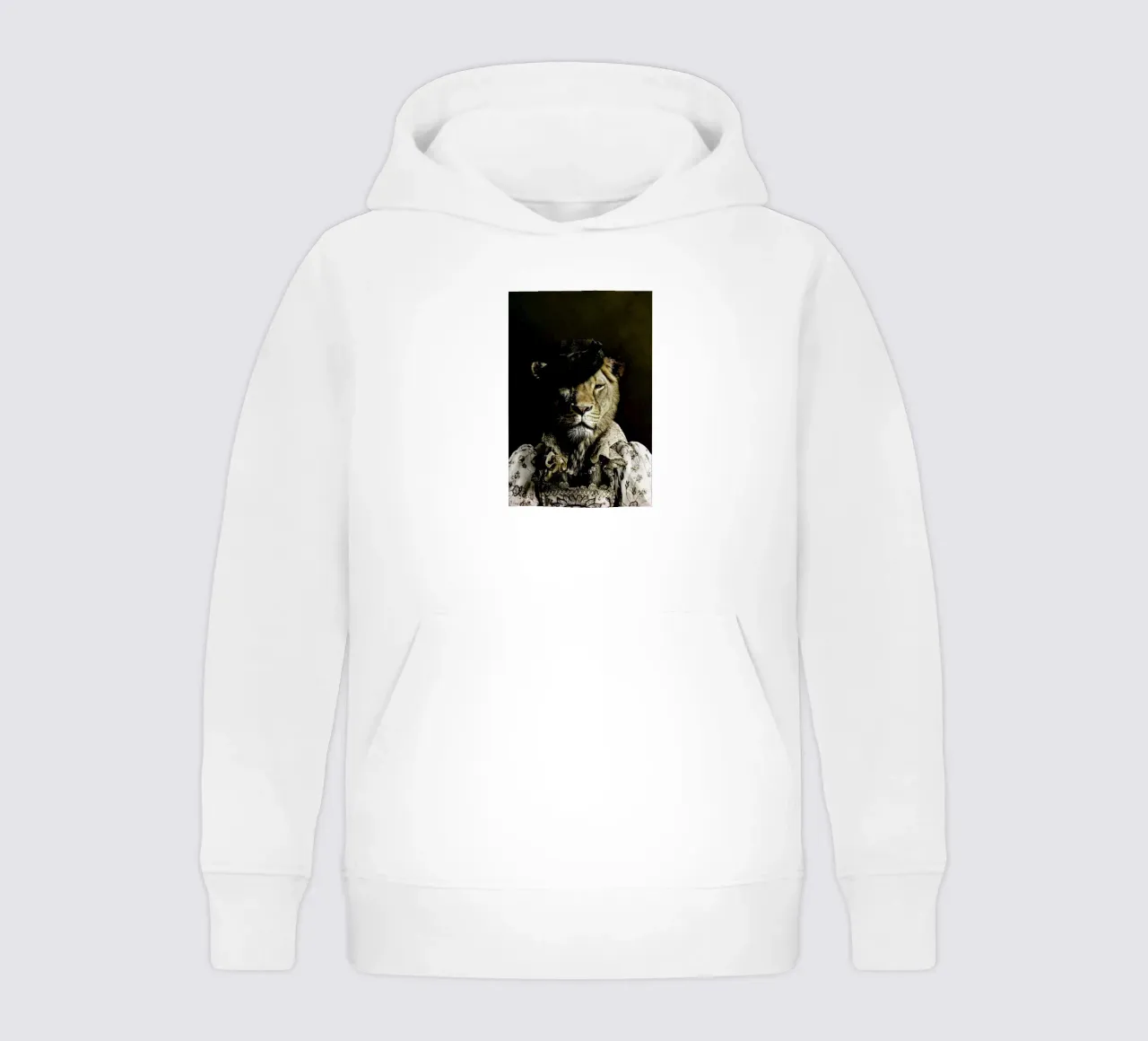 Classy Lioness kids hoodie by Wouter Rikken