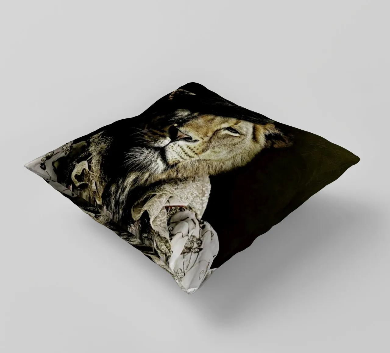 Classy Lioness cuscino da Wouter Rikken