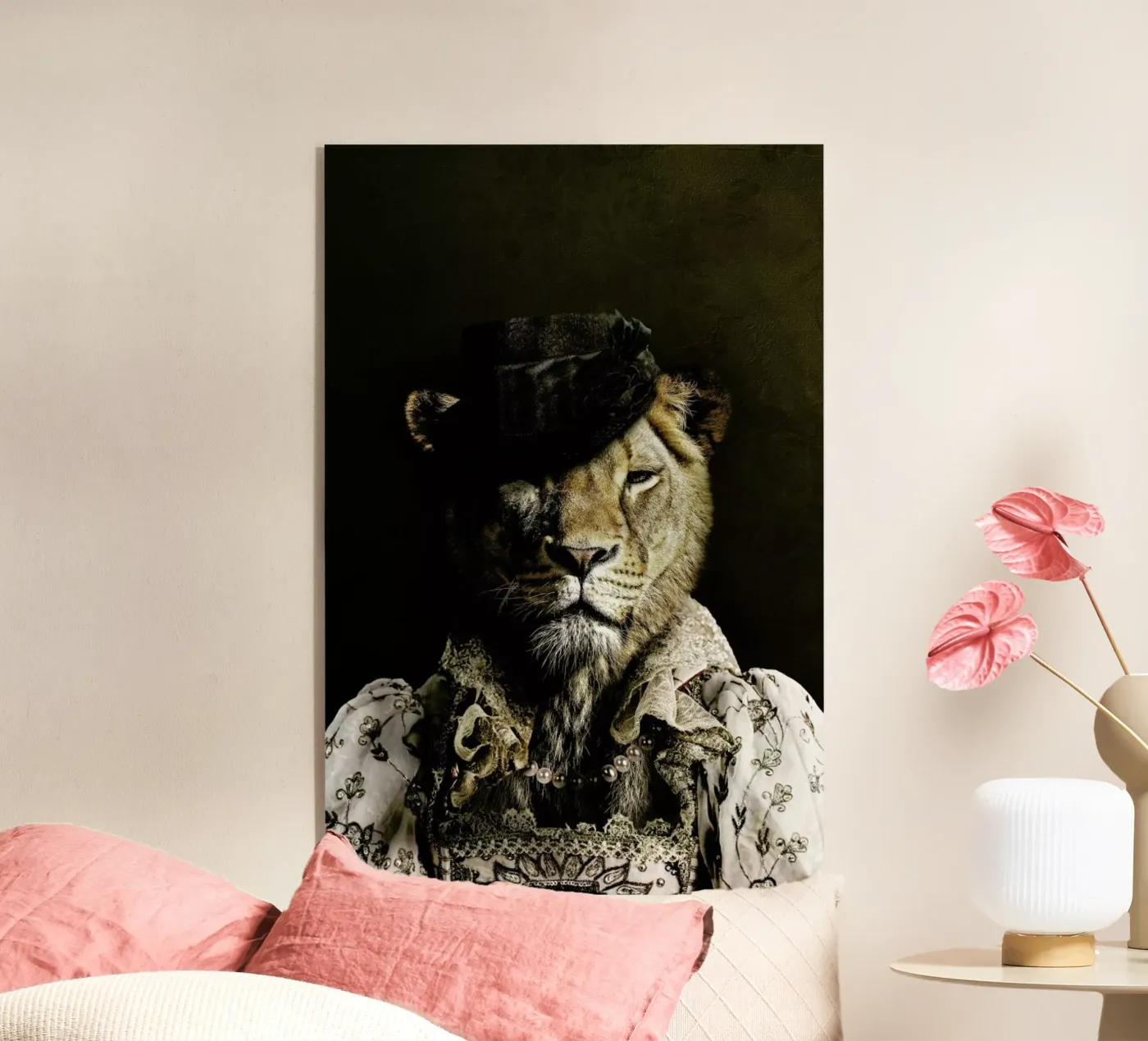 Classy Lioness Acryl-Glas von Wouter Rikken