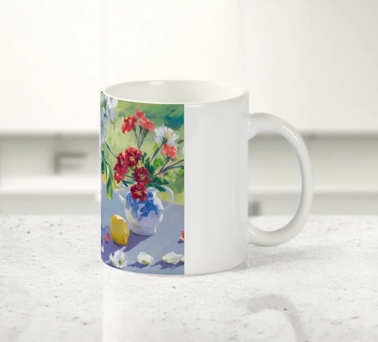 Agrumi in fiore tazza in ceramica da Celestial Harmony
