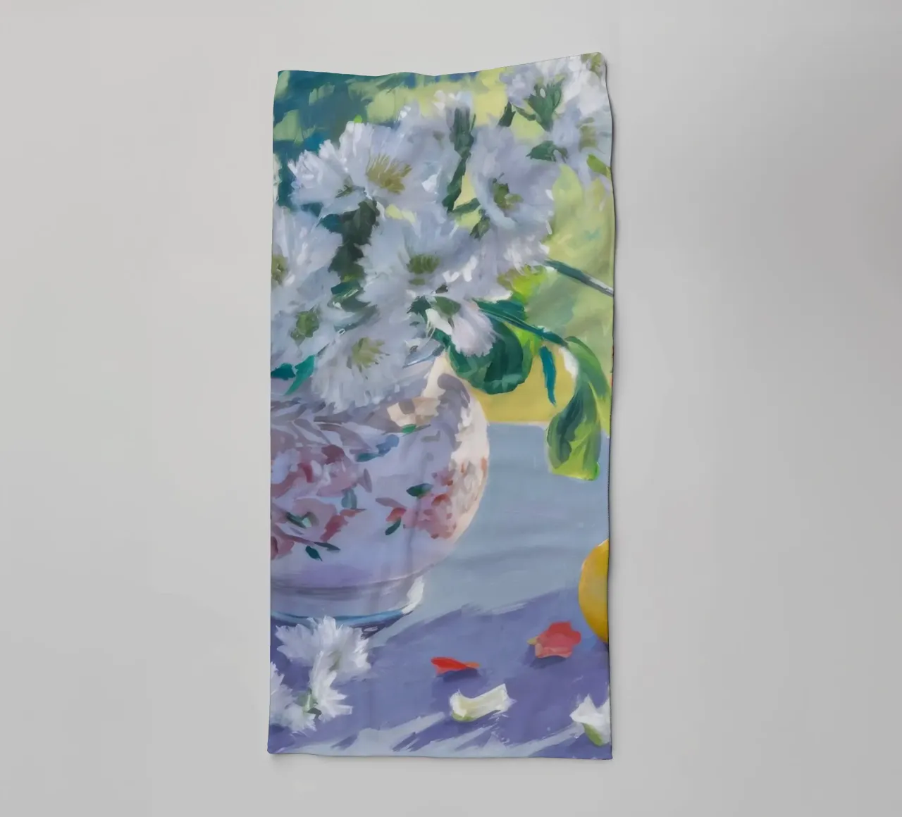 Agrumi in fiore asciugamano da bagno da Celestial Harmony