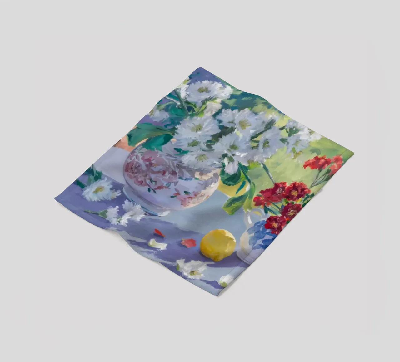 Agrumi in fiore coperta in pile da Celestial Harmony