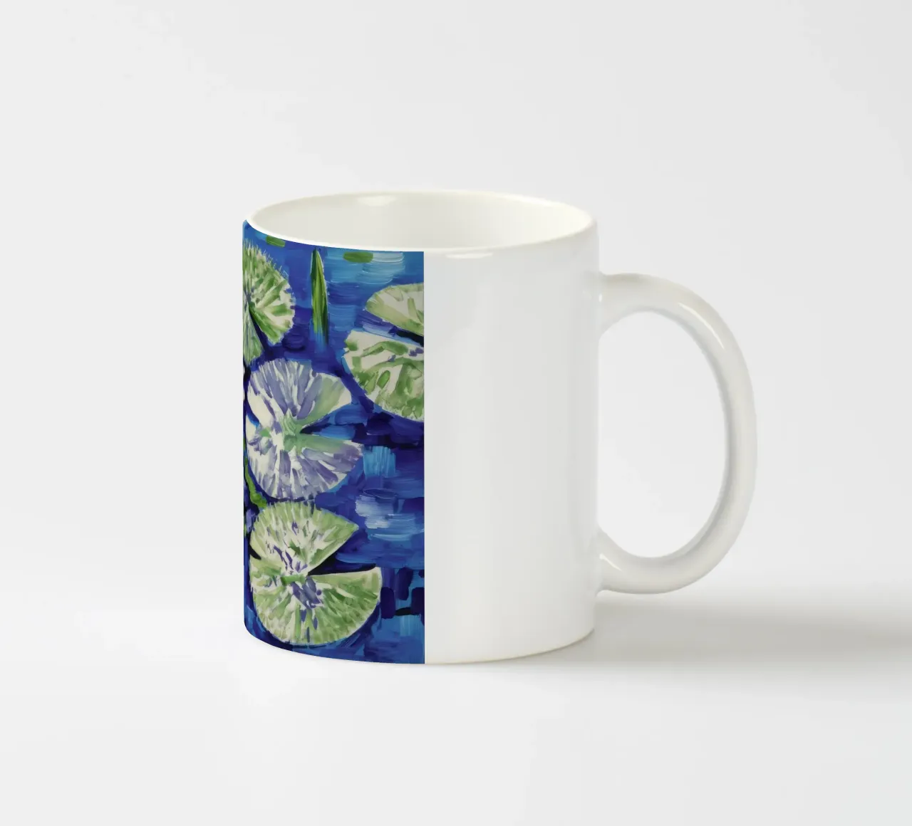 Serenità dello stagno di loto tazza in ceramica da Dream Spectrum