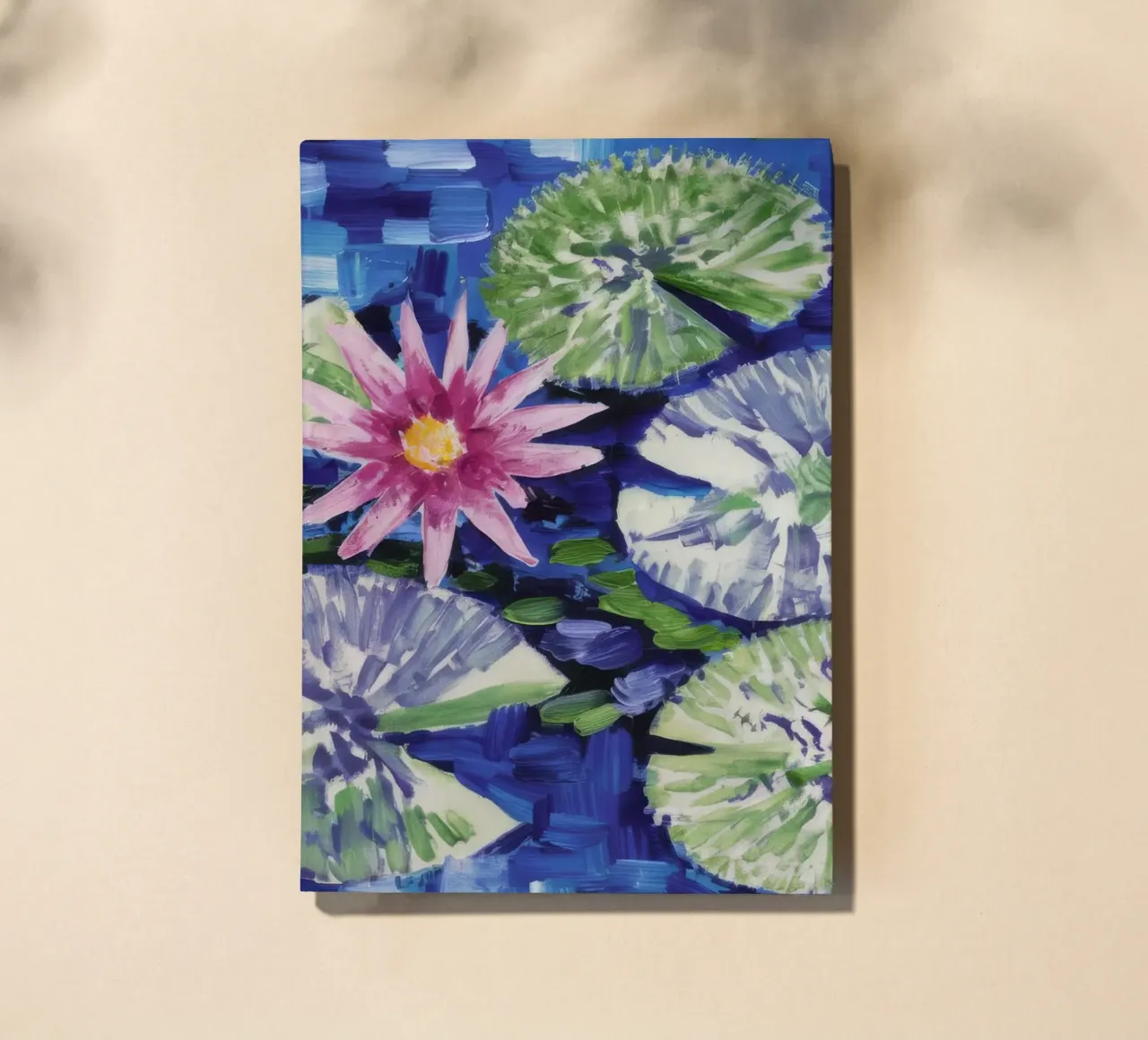 Lotus Pond Serenity notebook by Dream Spectrum