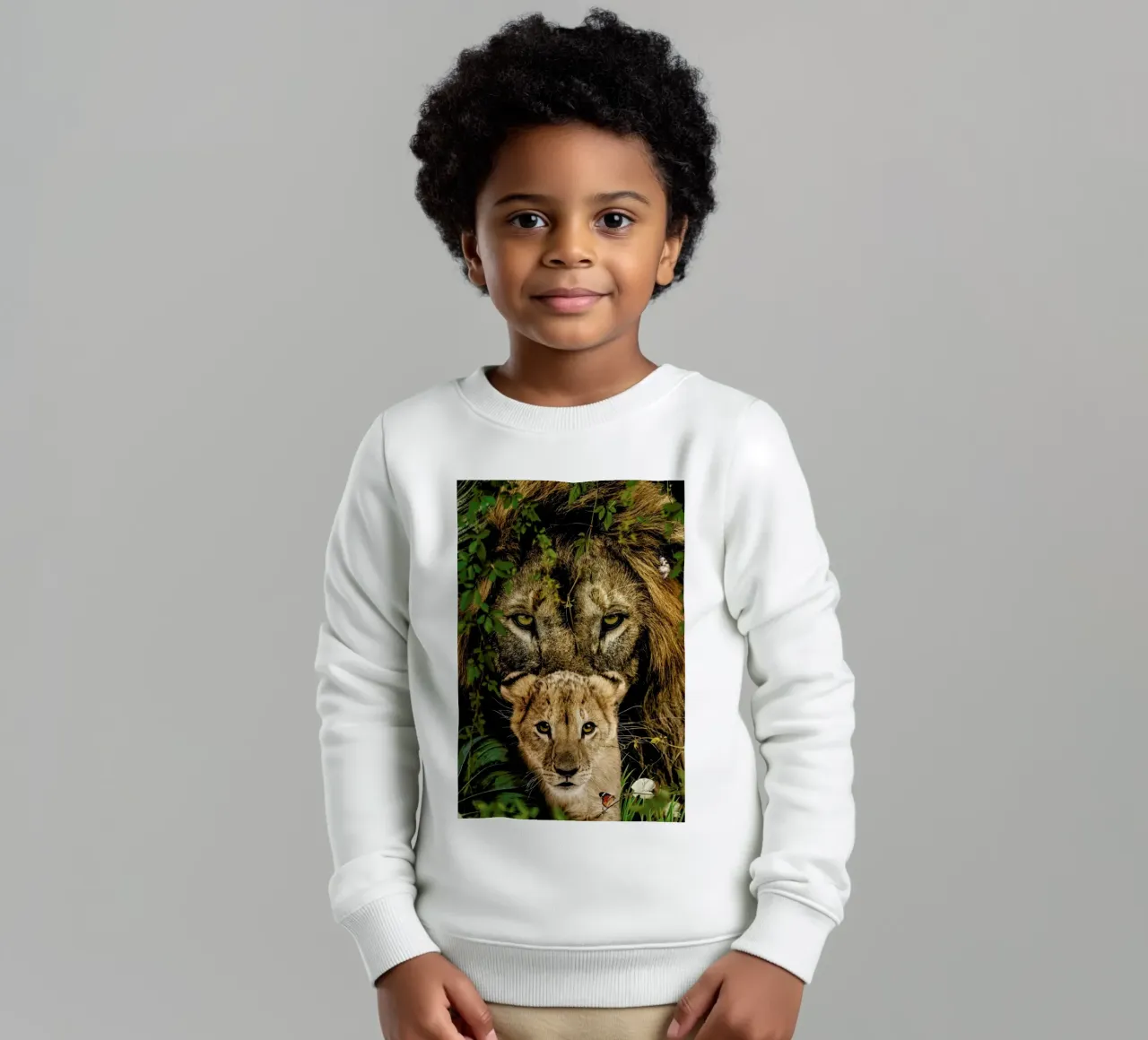 Lioness 2 felpa bambino da Wouter Rikken