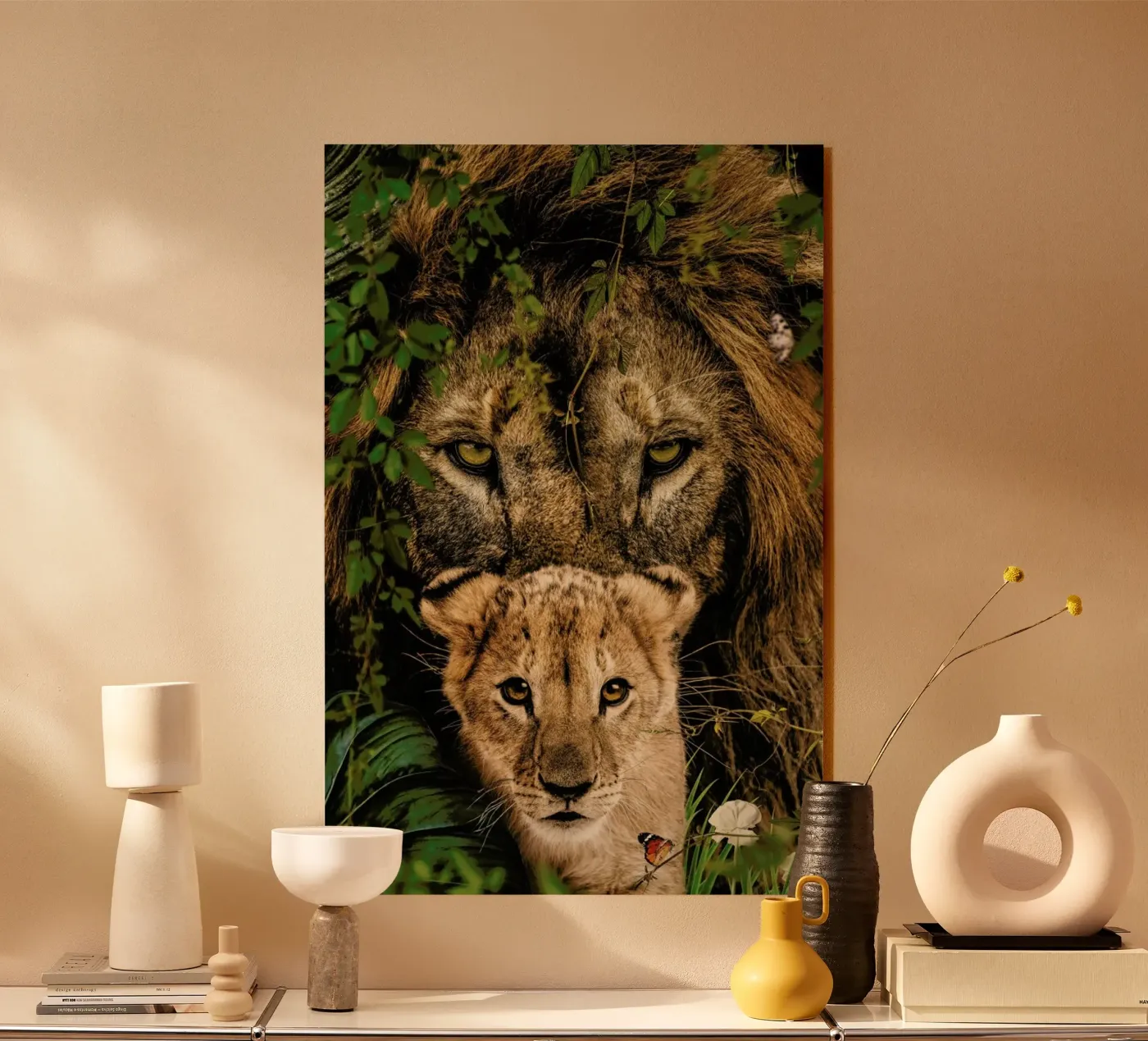 Lioness 2 Acryl-Glas von Wouter Rikken