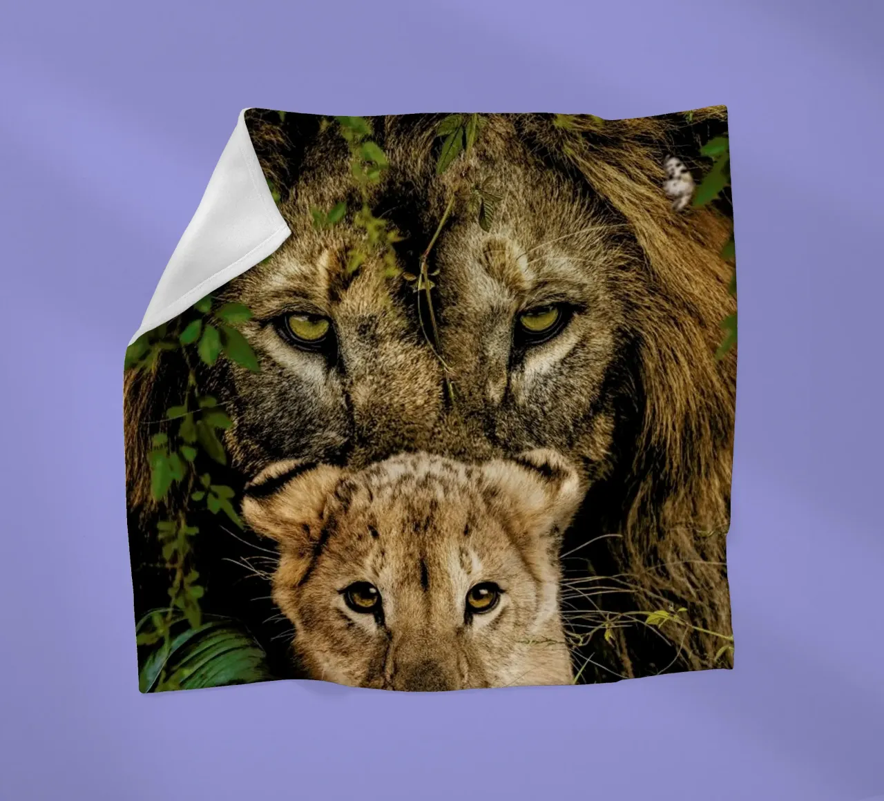 Lioness 2 coperta in pile da Wouter Rikken