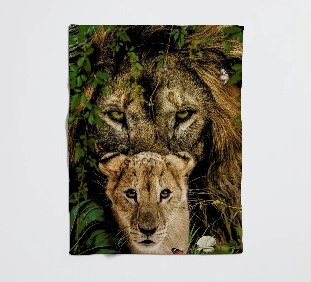 Lioness 2 coperta in pile da Wouter Rikken