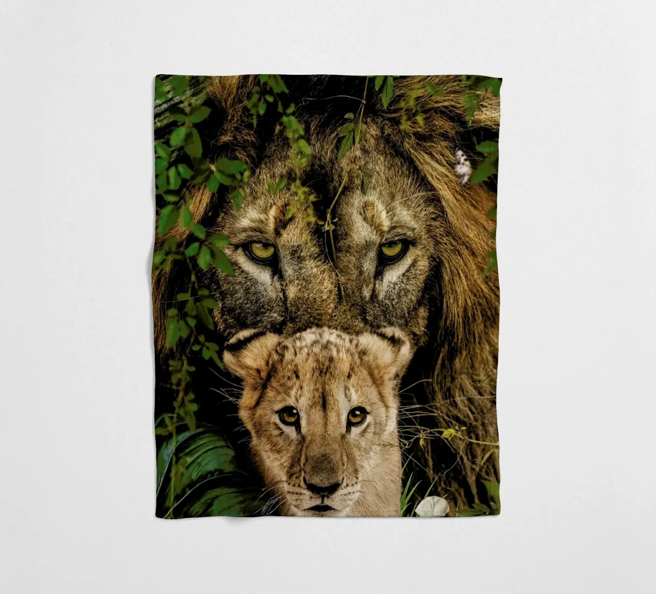 Lioness 2 coperta in pile da Wouter Rikken