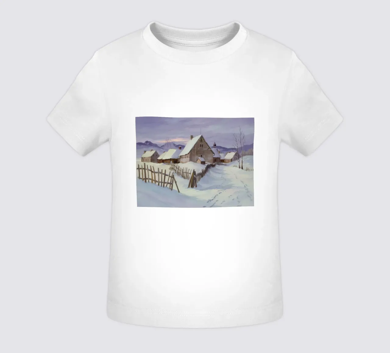 Cascina Snowbound Pace maglietta neonato da Radiance Landscape