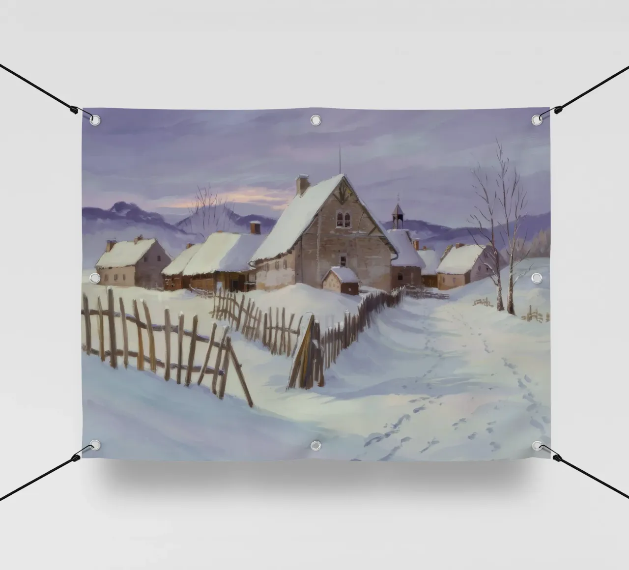 Cascina Snowbound Pace telo in pvc da Radiance Landscape