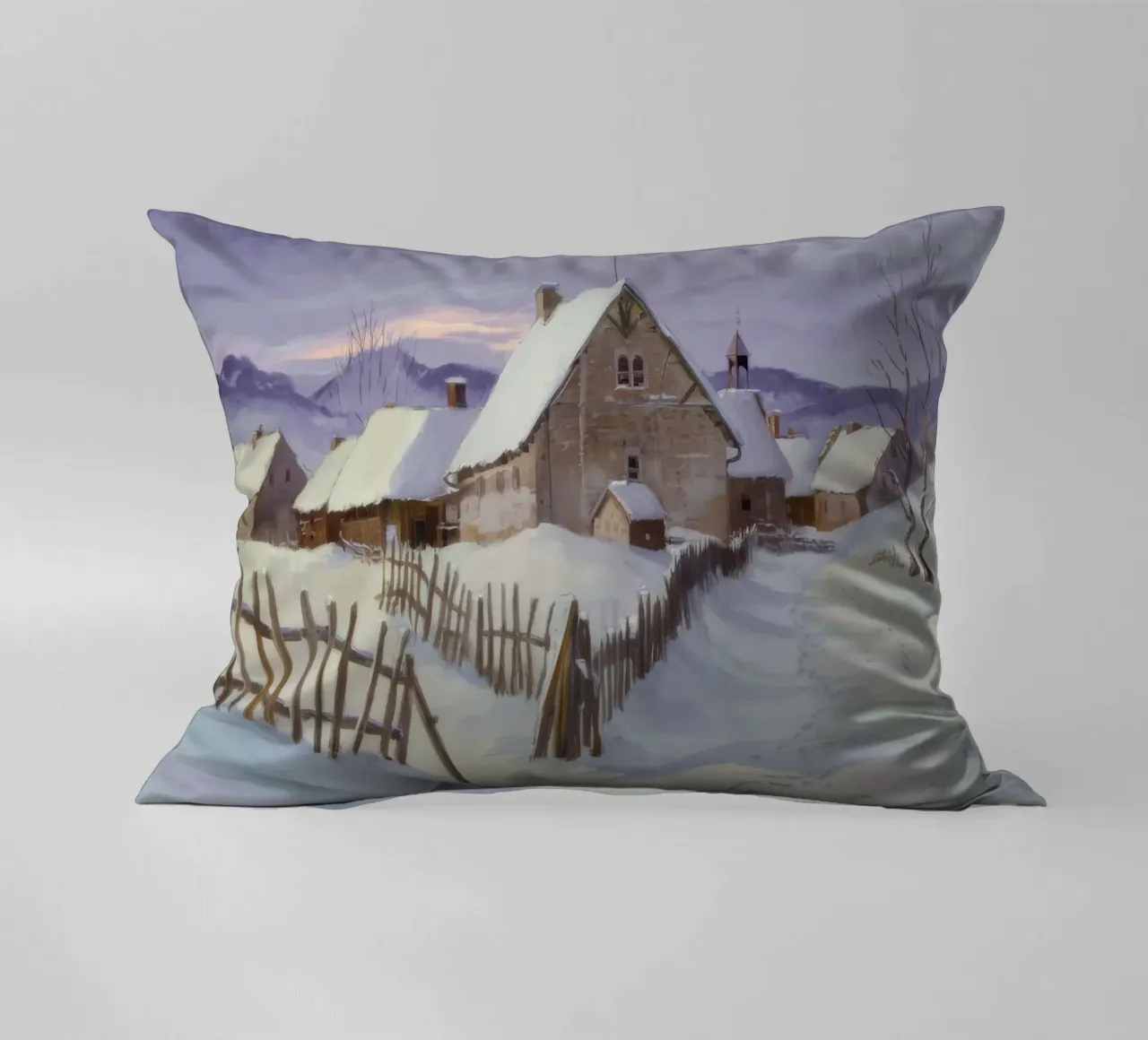 Cascina Snowbound Pace cuscino da Radiance Landscape