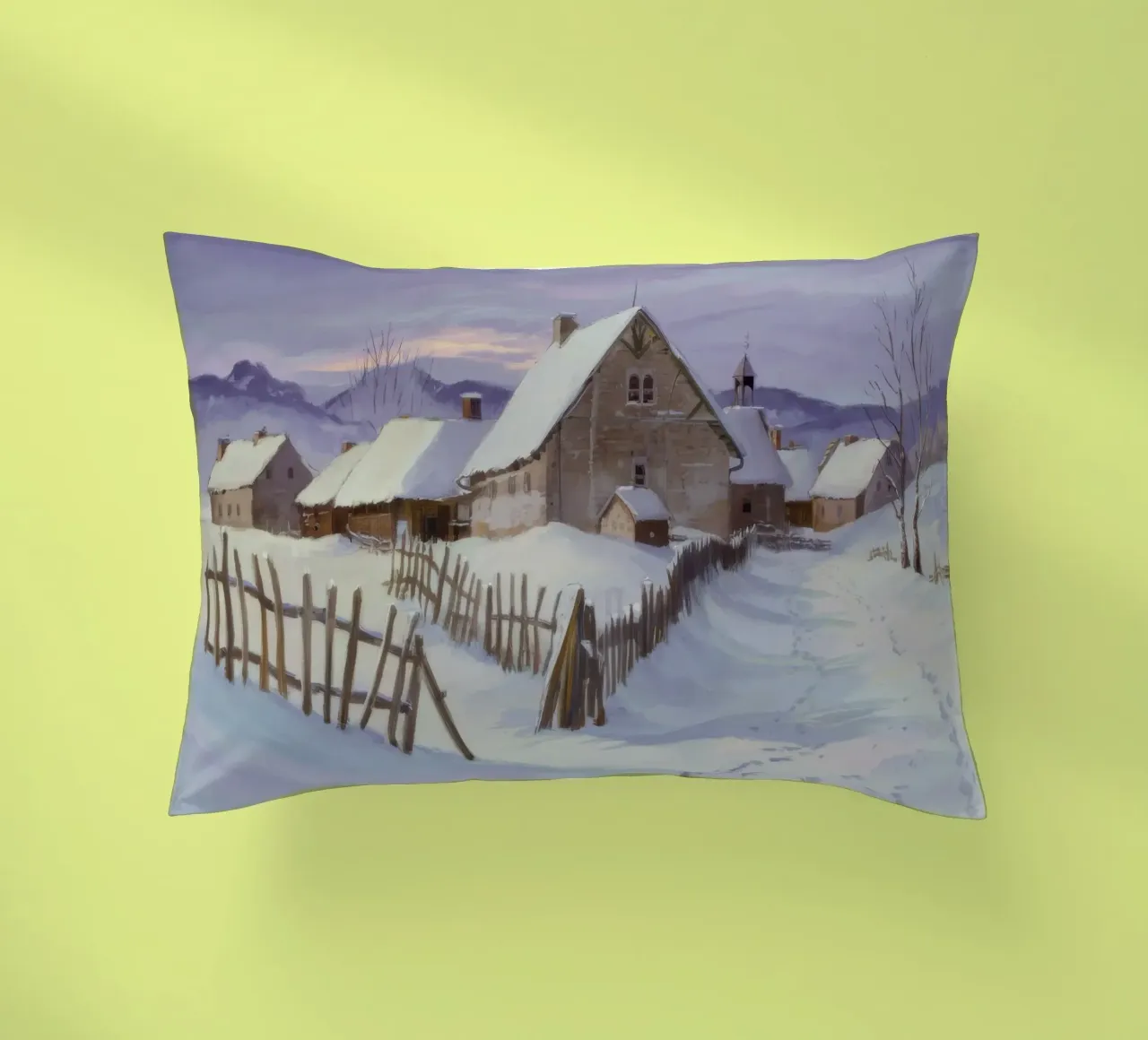 Cascina Snowbound Pace cuscino da Radiance Landscape