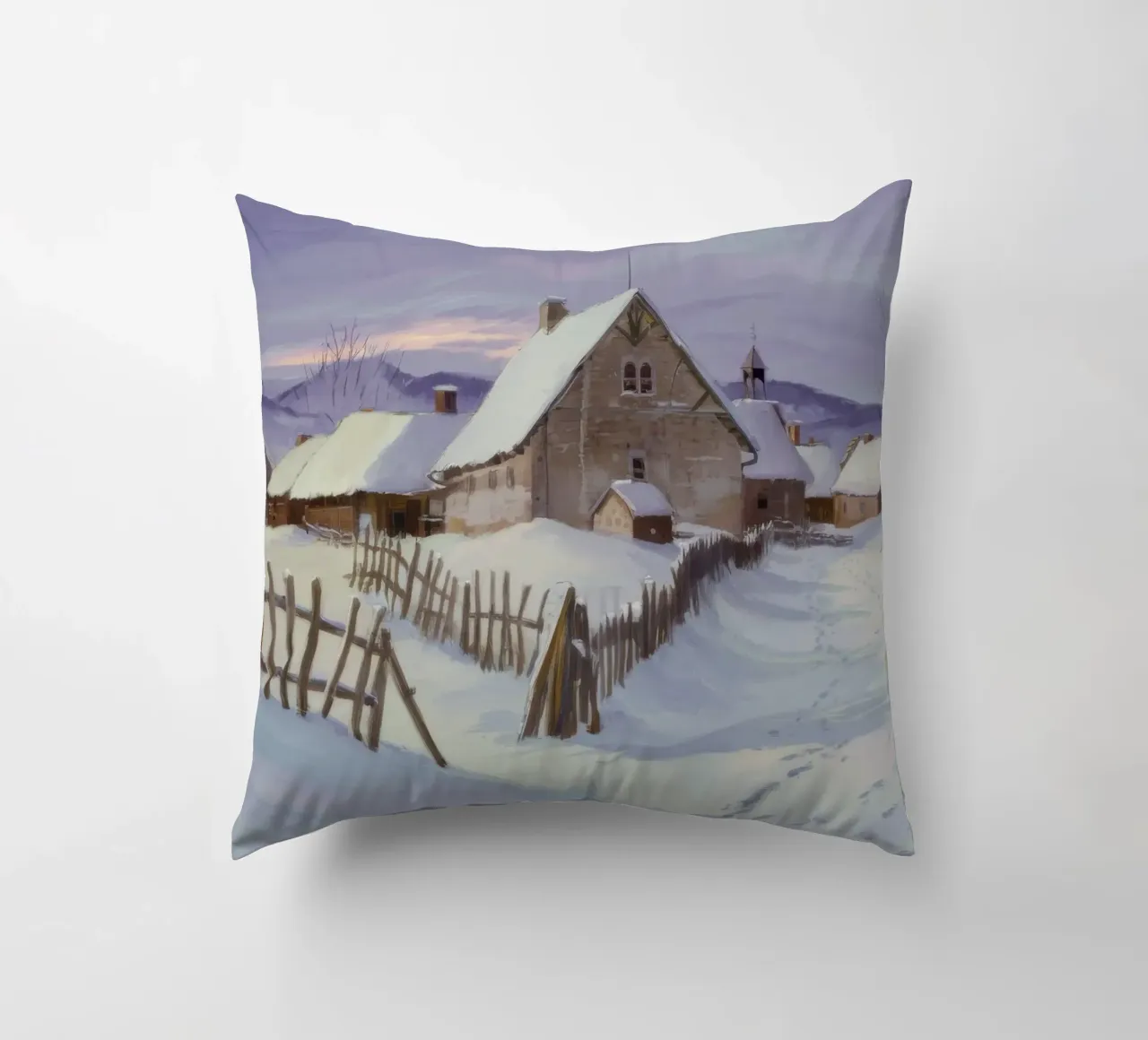 Cascina Snowbound Pace cuscino da Radiance Landscape