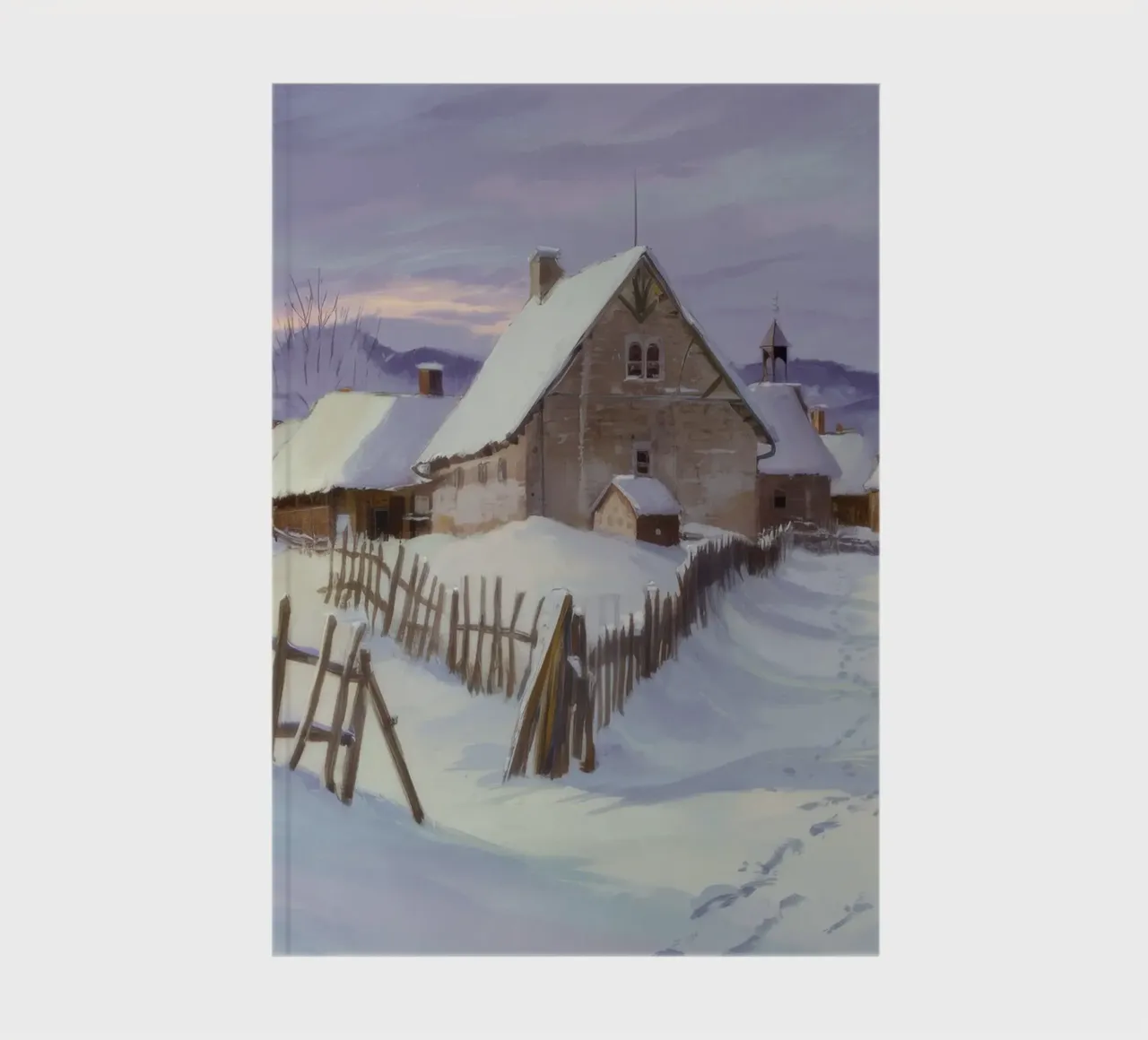 Cascina Snowbound Pace diario da Radiance Landscape
