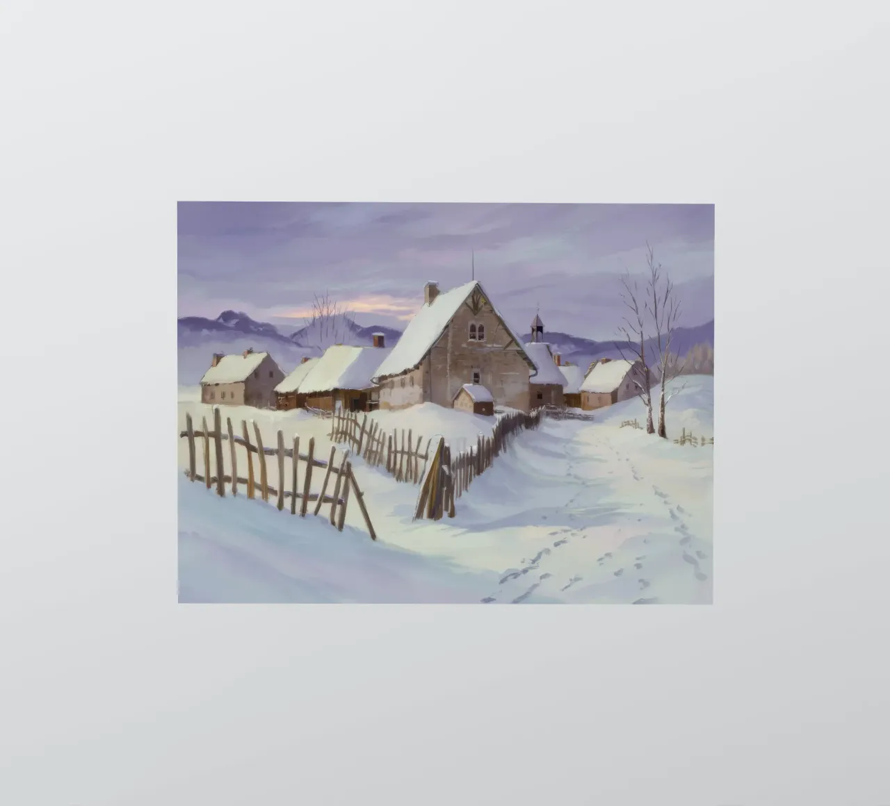 Cascina Snowbound Pace adesivo da Radiance Landscape