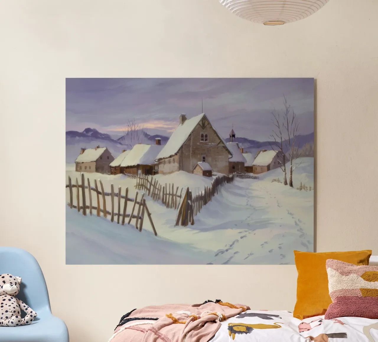 Cascina Snowbound Pace plexiglass da Radiance Landscape