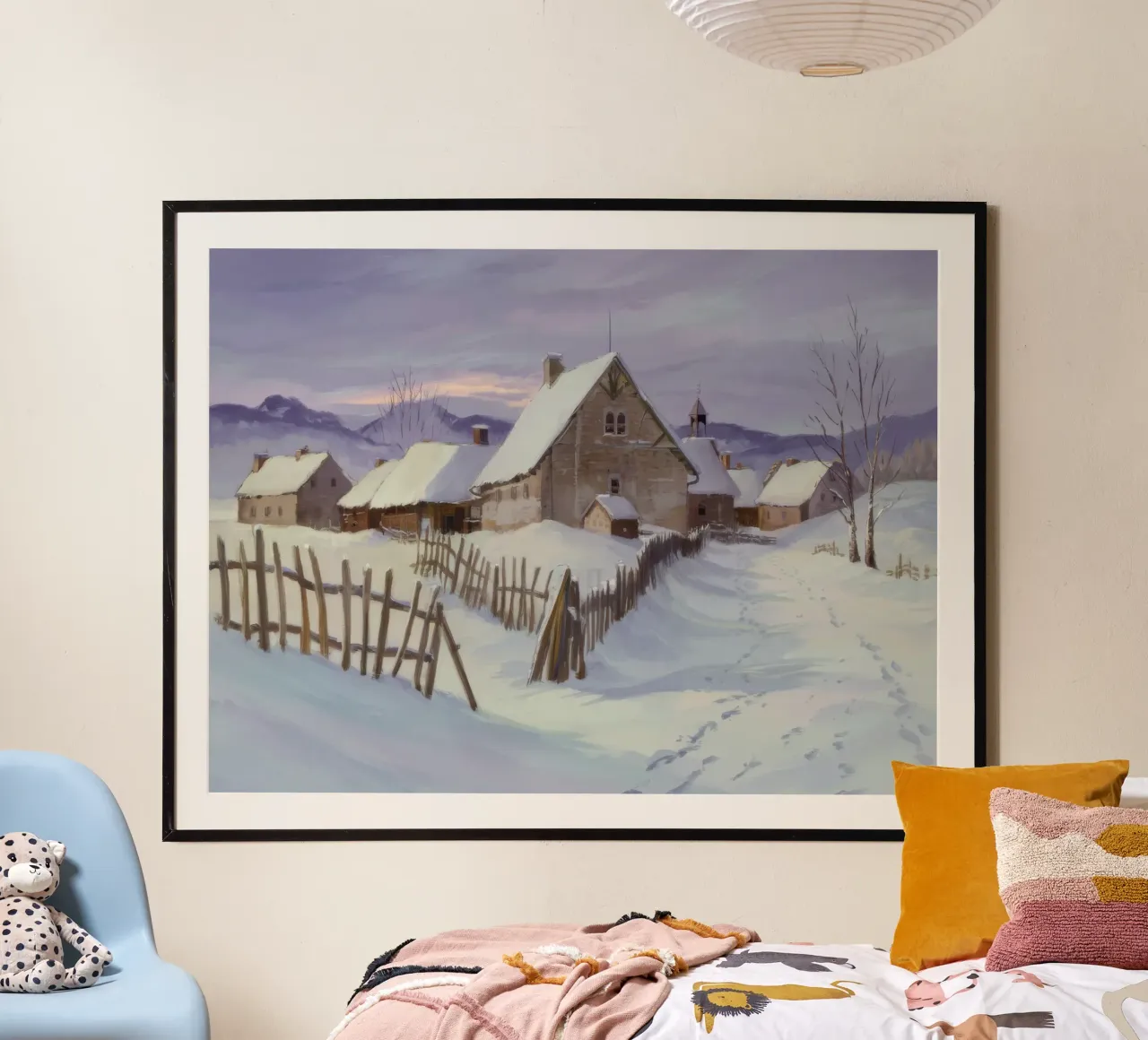 Cascina Snowbound Pace carta hahnemühle da Radiance Landscape