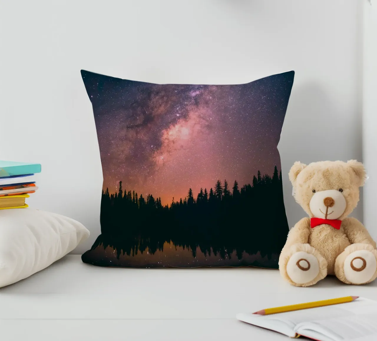 astronomia dell'acqua cuscino da space words