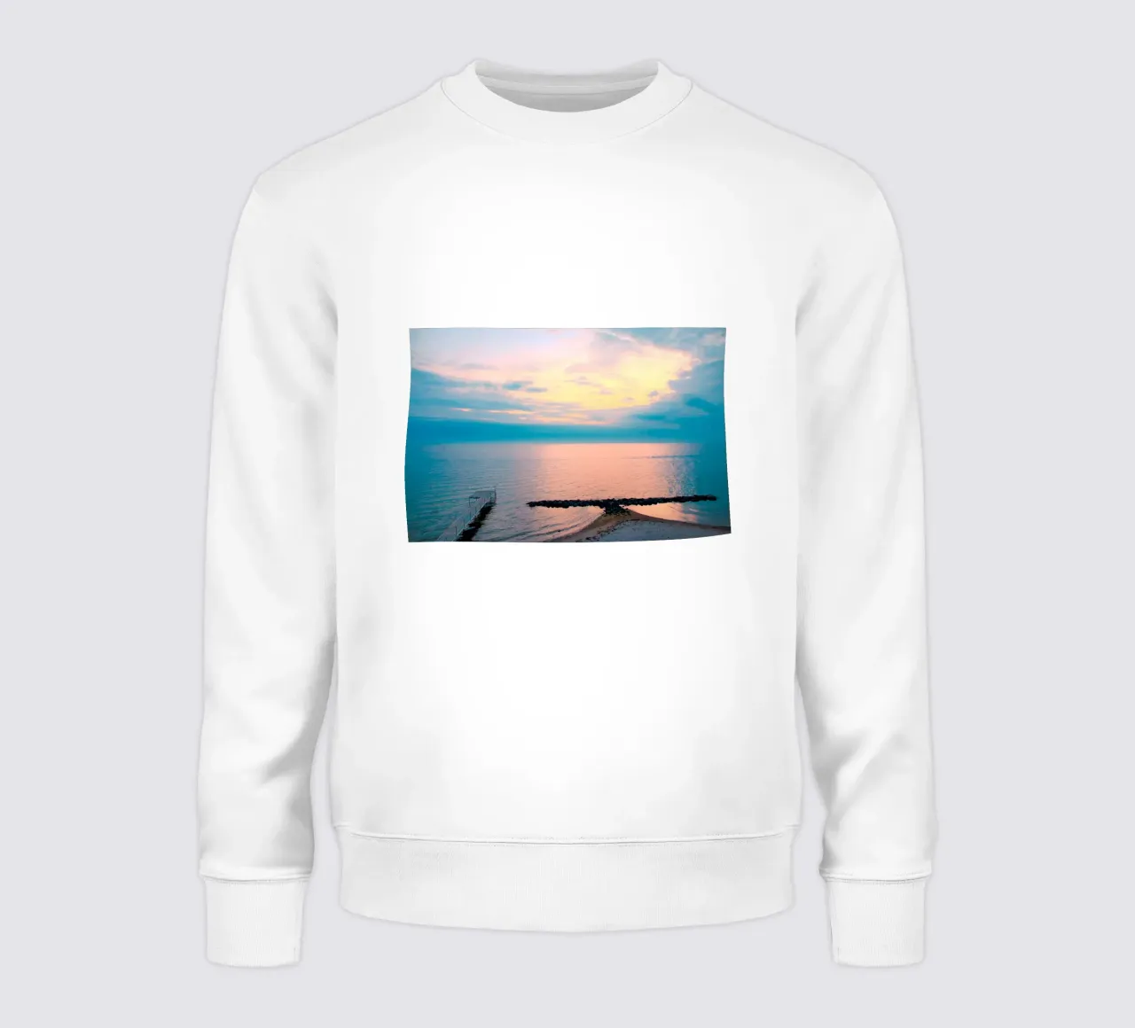 molo oceanico felpa da space words