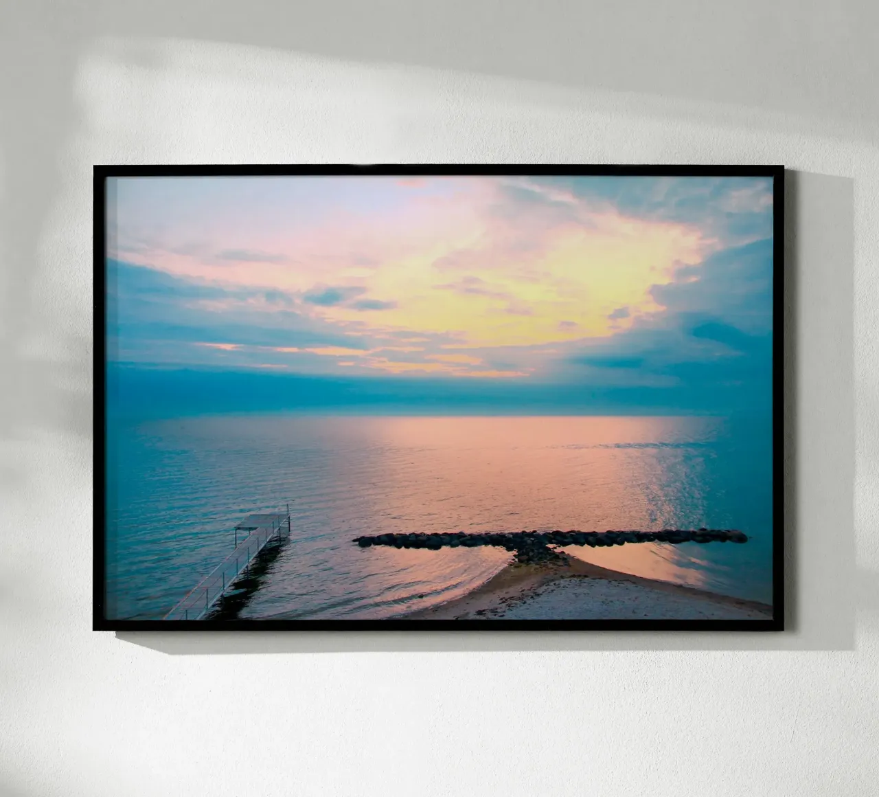 molo oceanico poster da space words