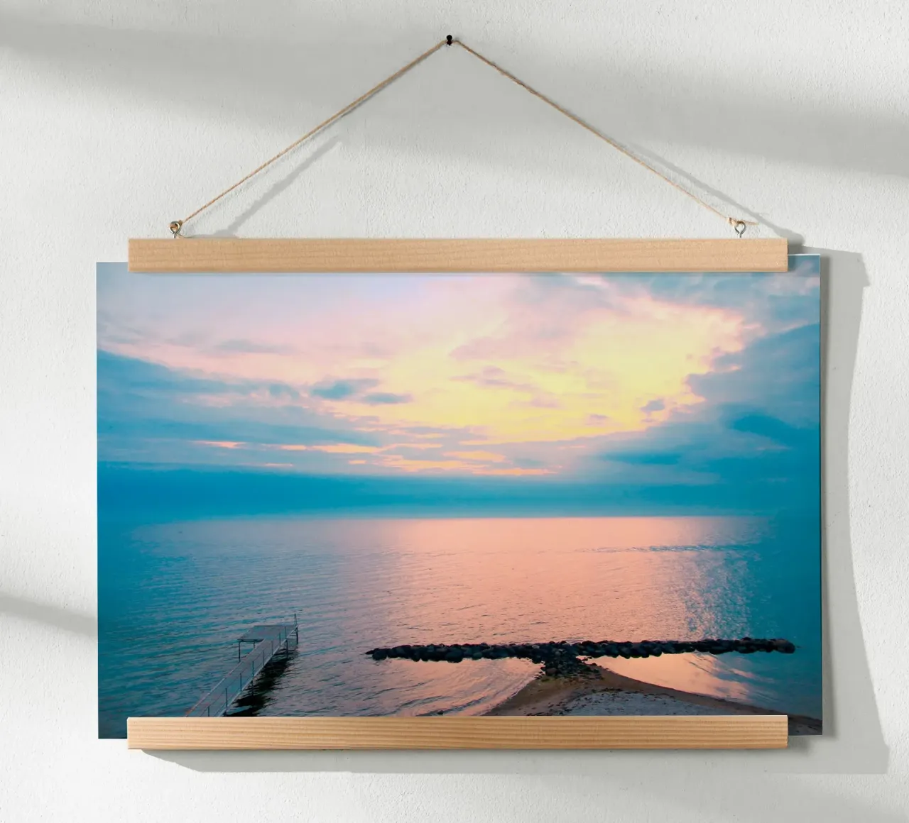 molo oceanico poster da space words