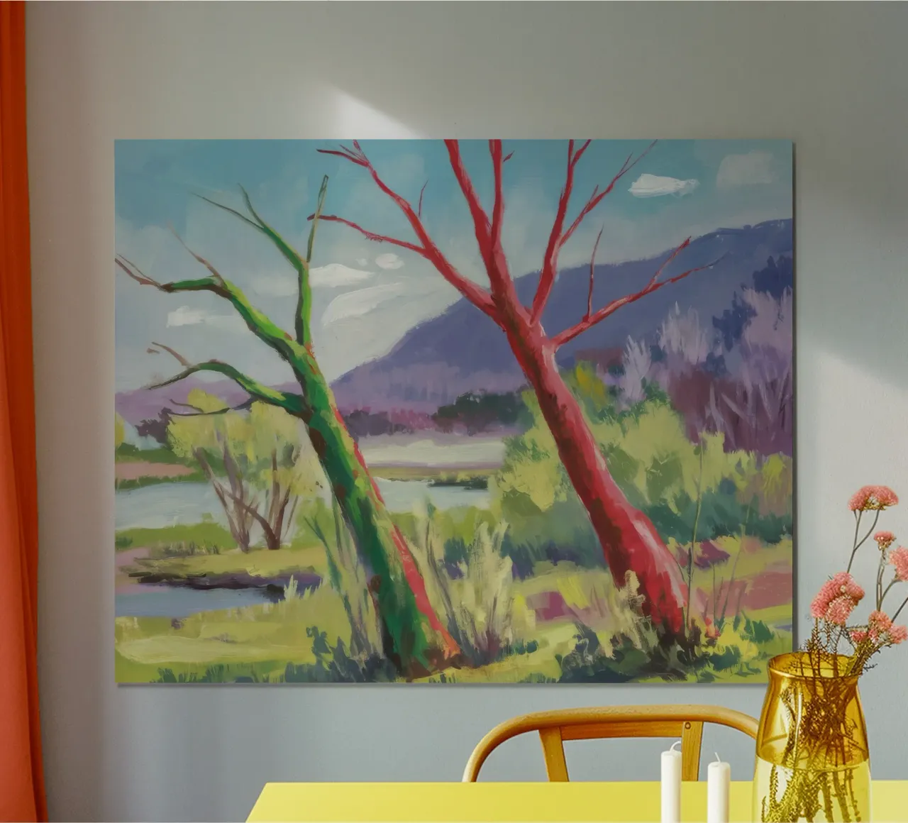 Crimson Tree Path poster da Celestial Harmony