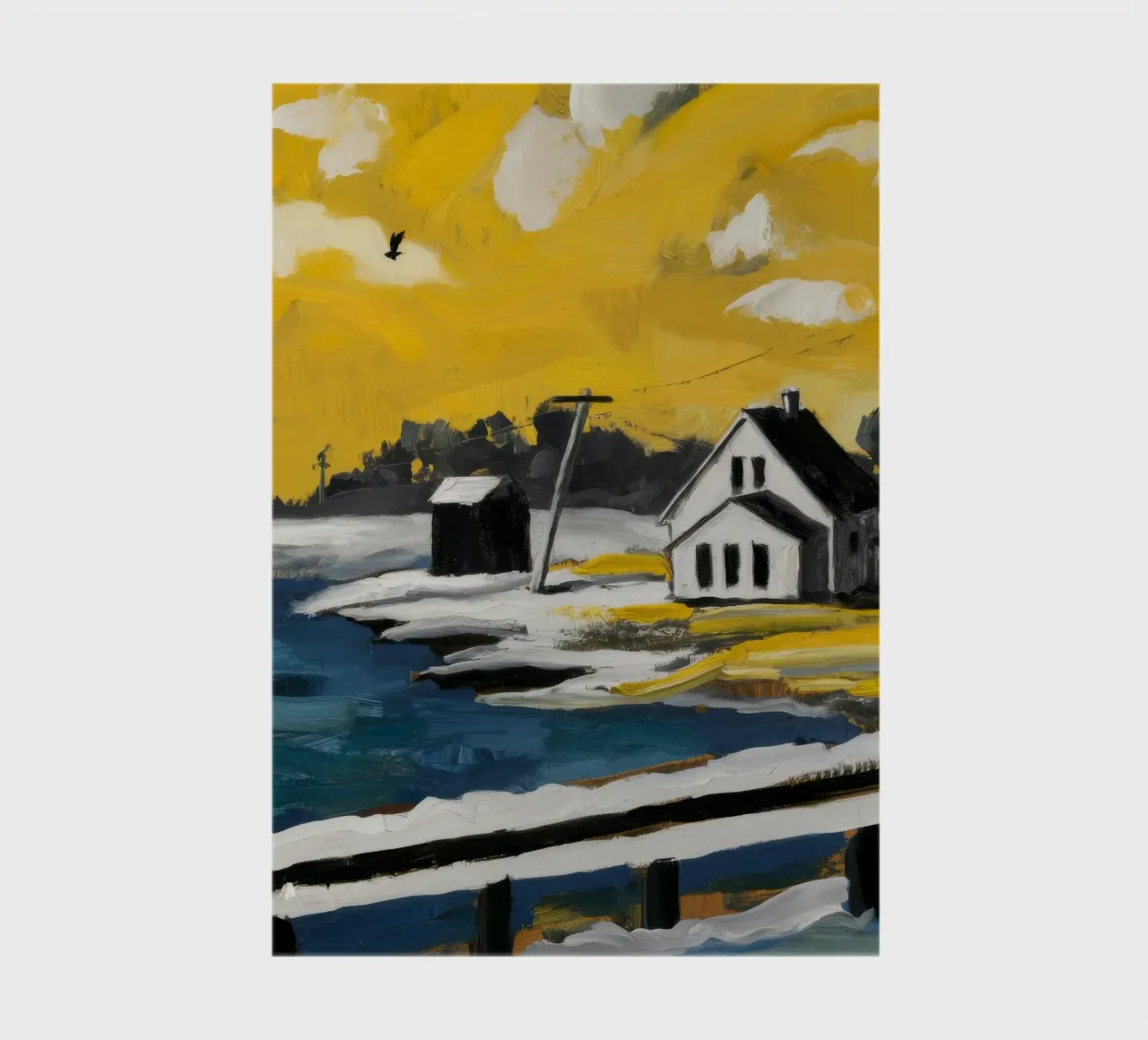 Abstracted Tidal Flats notebook by Silk Palette