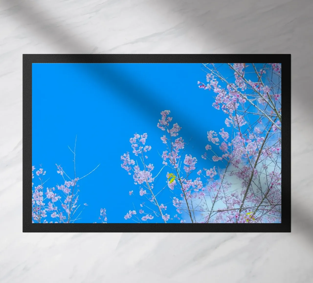 spring branches doormat by space words
