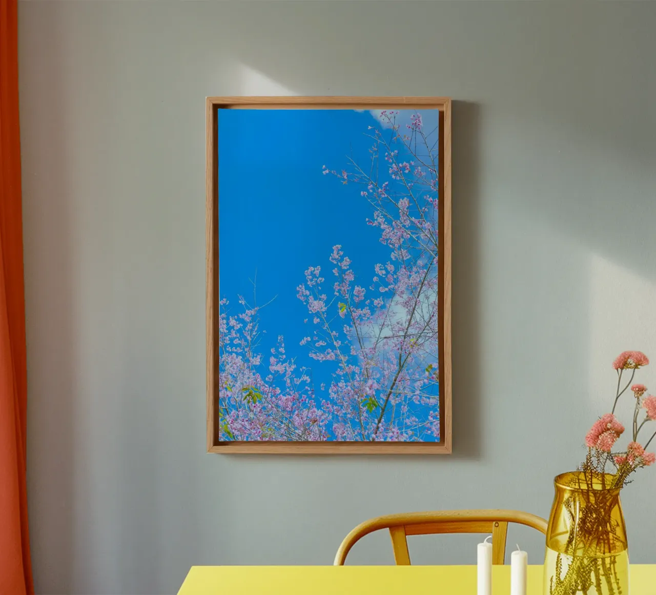 spring branches canvas by space words