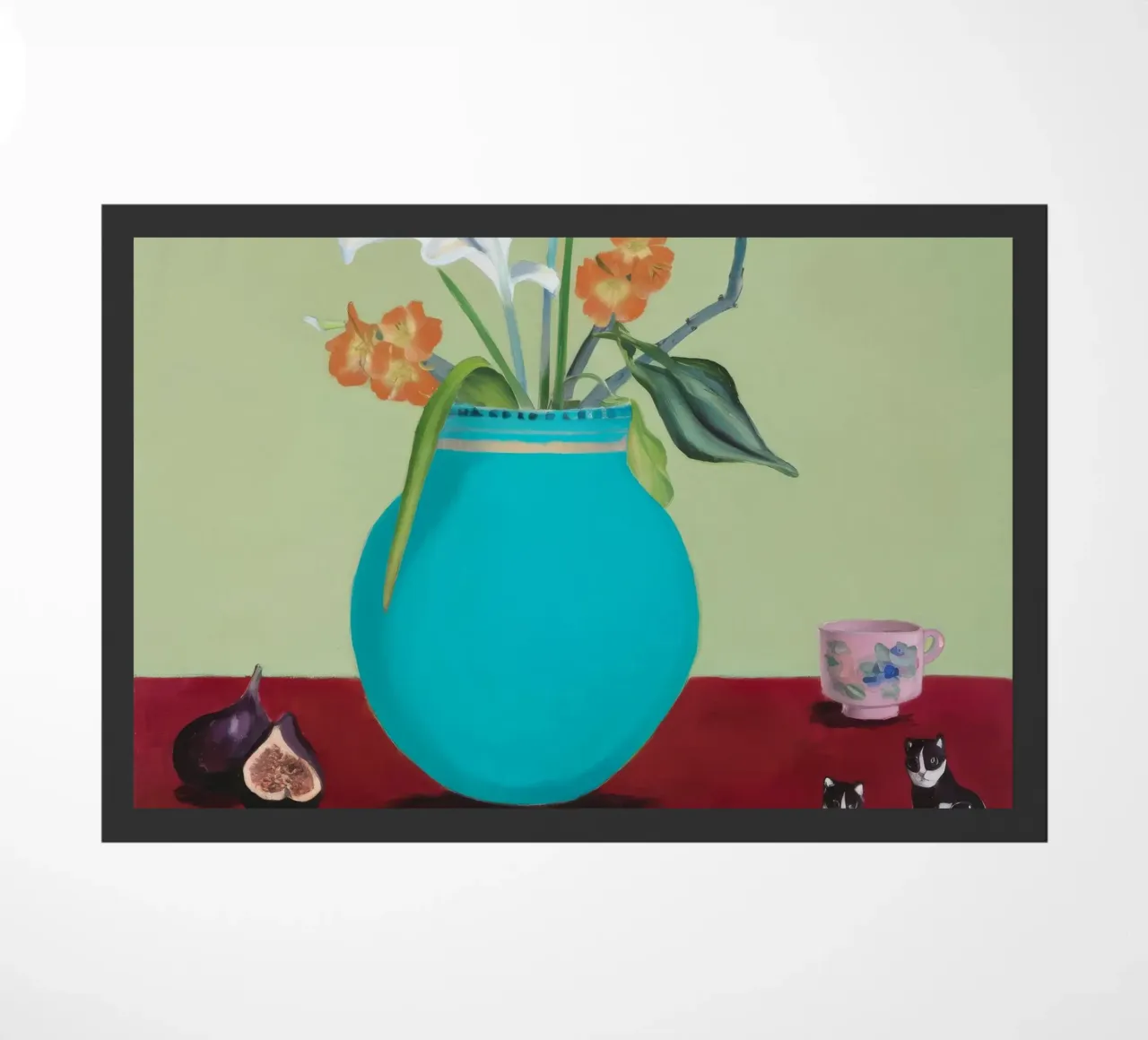 Fichi a fiore d'acqua zerbino da Opal Strokes