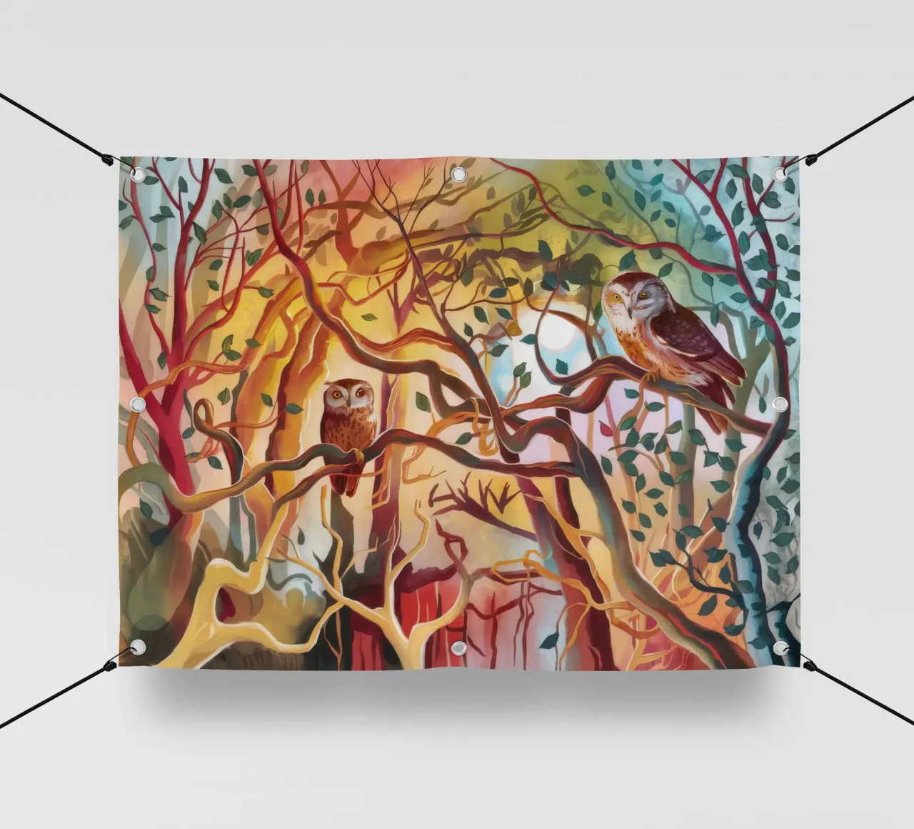 Orchestra della Voliera d'Autunno telo in pvc da Dream Spectrum