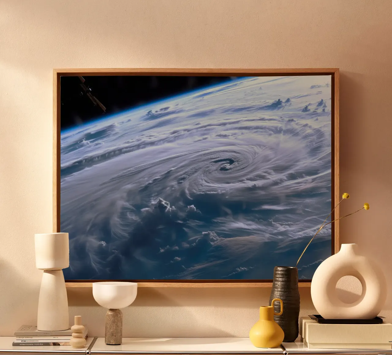 earth storm canvas by space words