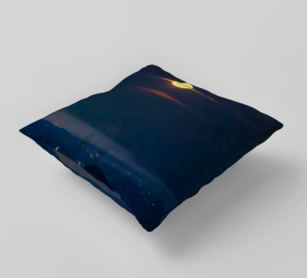 luna urbana cuscino da space words