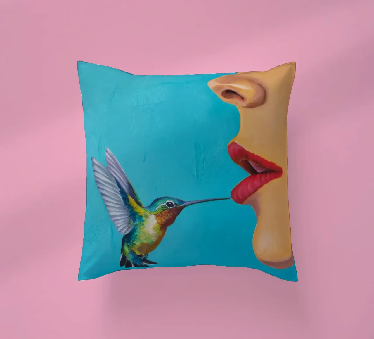 Tonalità bacio di nettare cuscino da Infinite Chroma