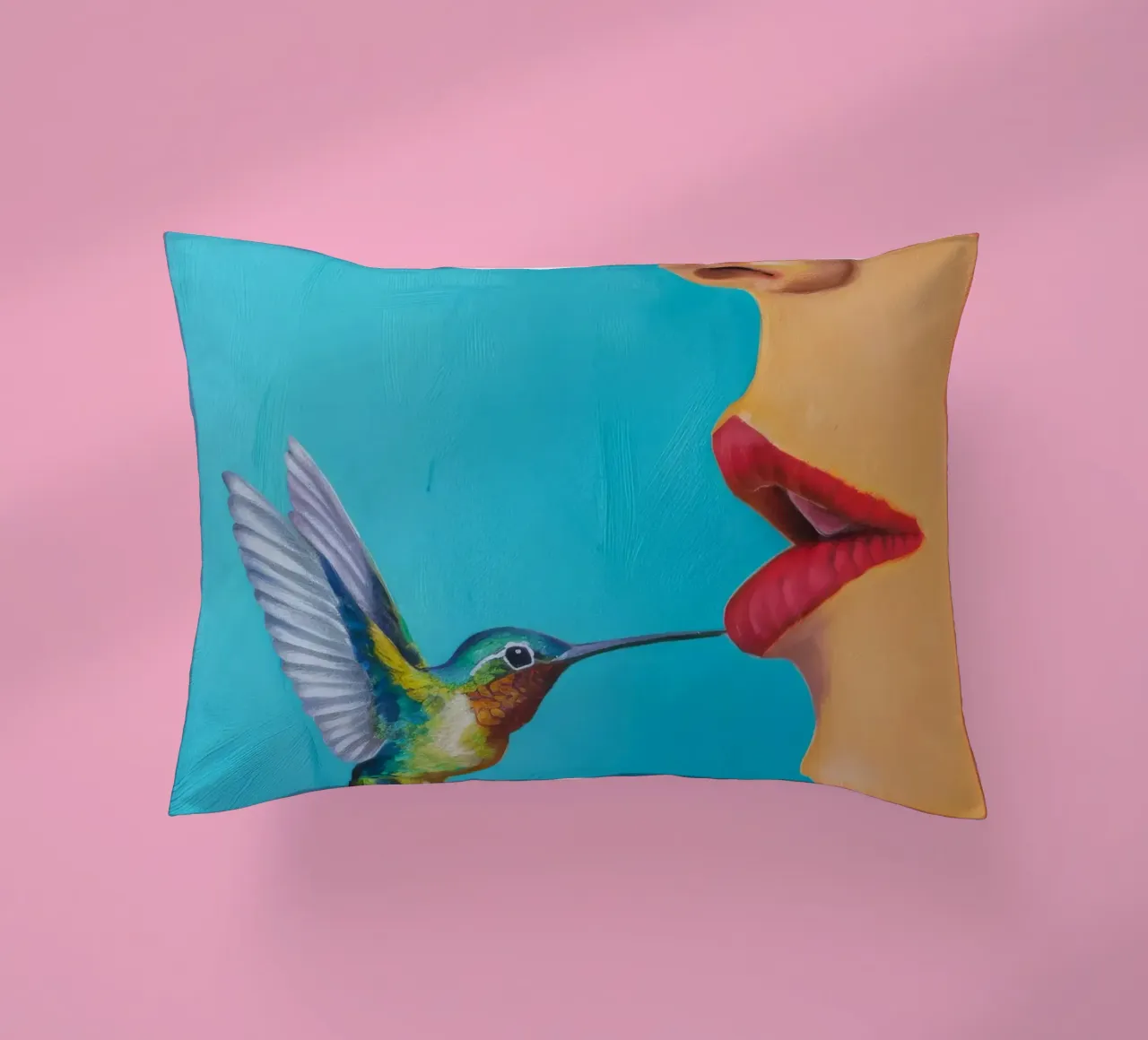 Tonalità bacio di nettare cuscino da Infinite Chroma