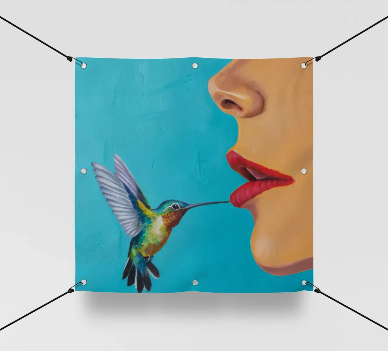 Tonalità bacio di nettare telo in pvc da Infinite Chroma