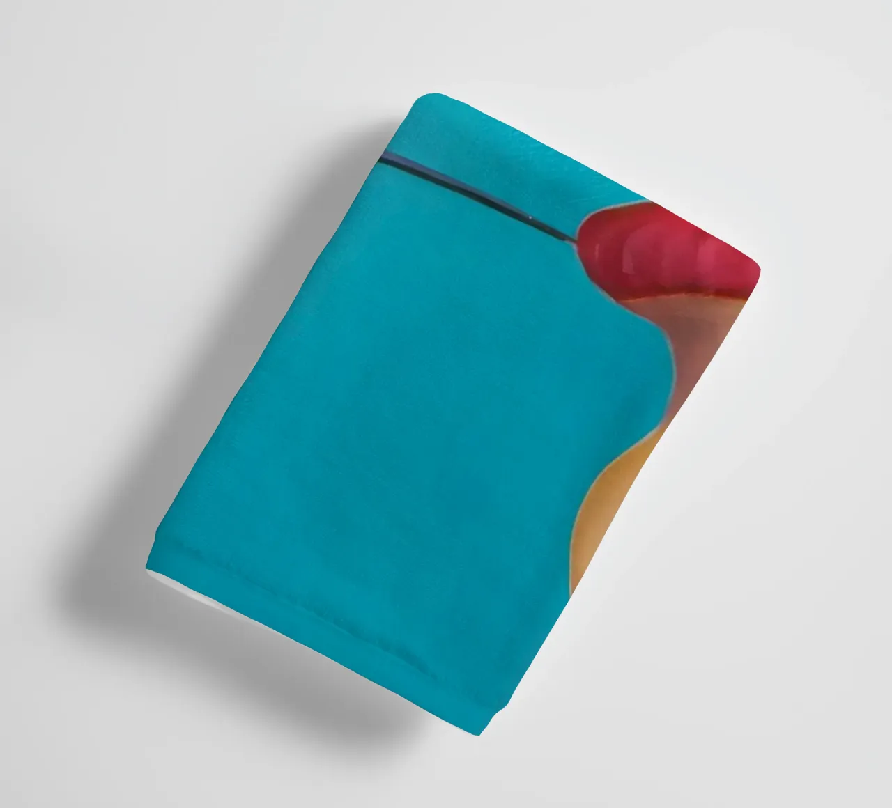 Tonalità bacio di nettare asciugamano da bagno da Infinite Chroma