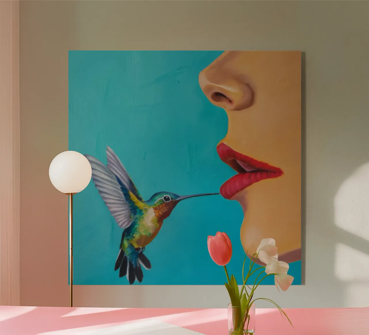 Tonalità bacio di nettare plexiglass da Infinite Chroma