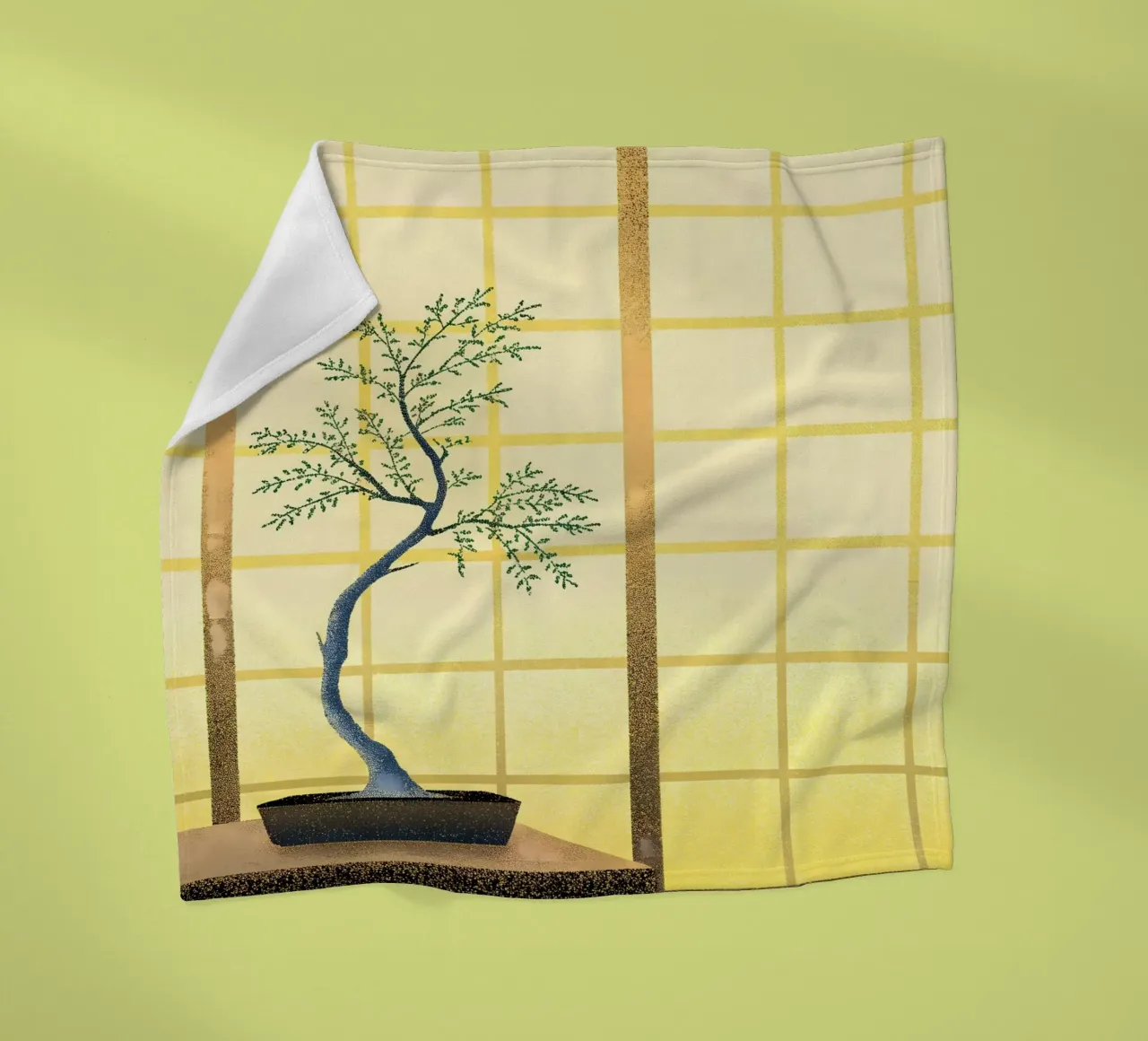 Piante bonsai coperta in pile da SOUL SHOP