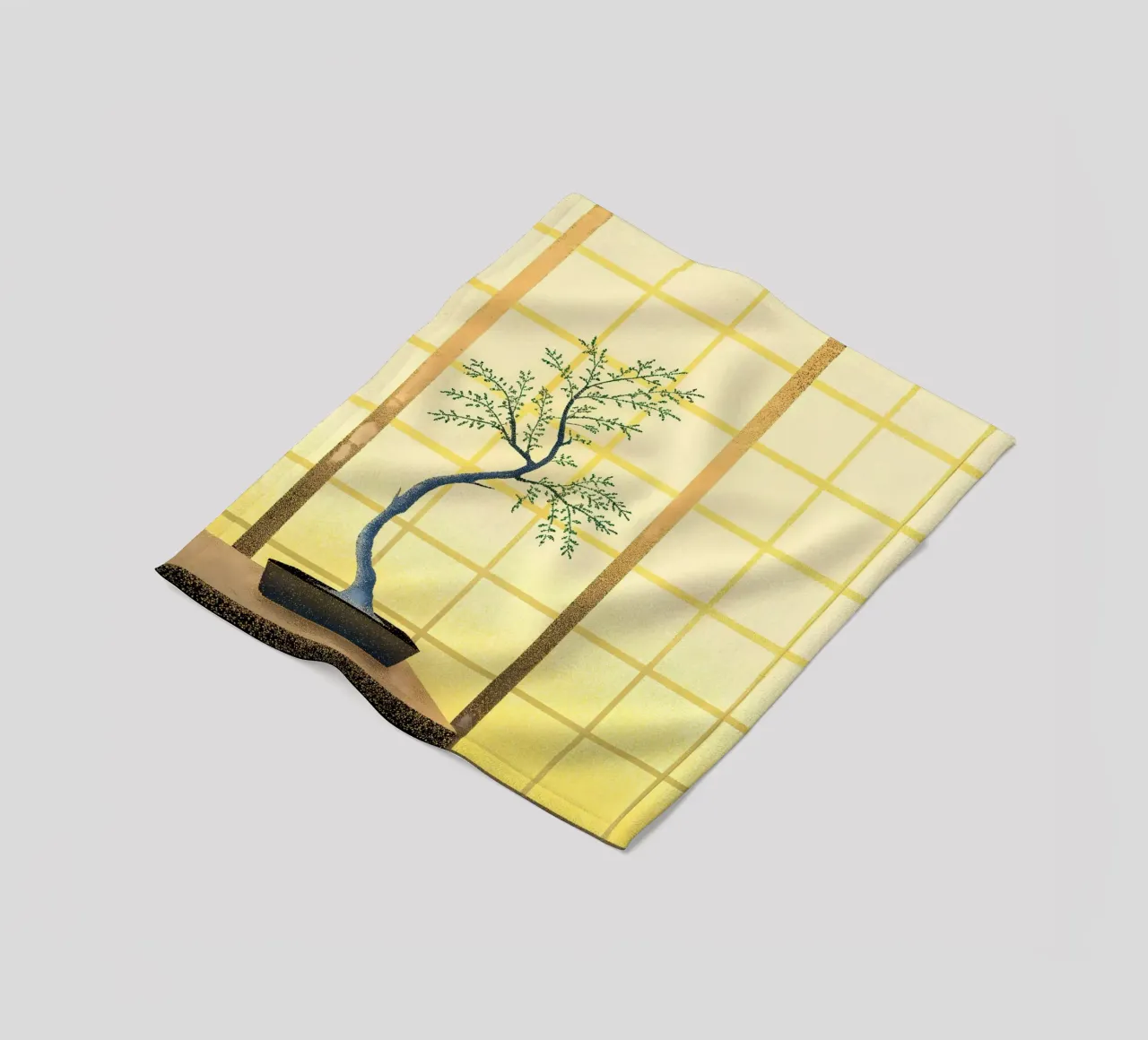 Piante bonsai coperta in pile da SOUL SHOP