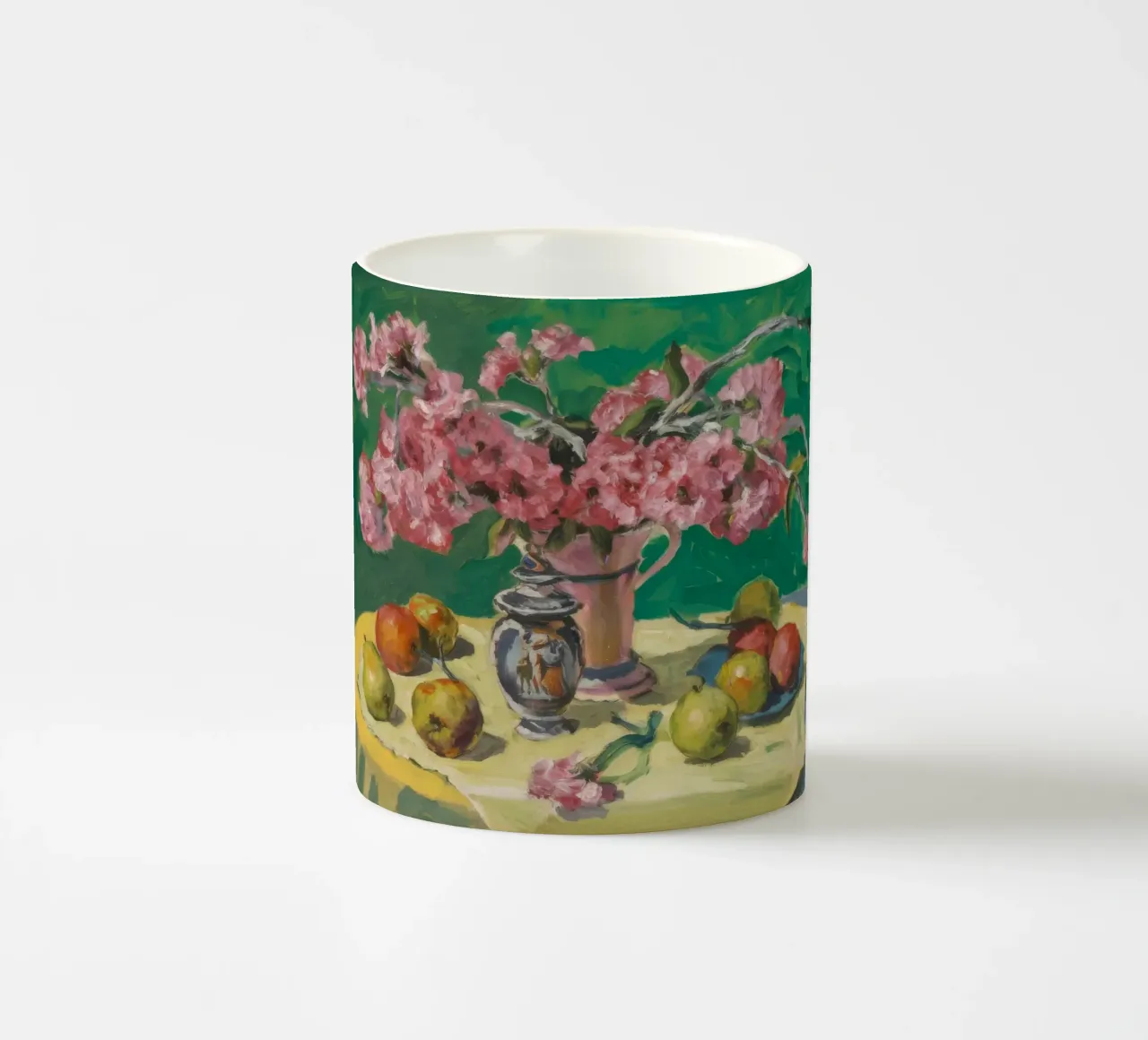 Abbondanza di frutta nel frutteto tazza in ceramica da Radiance Landscape