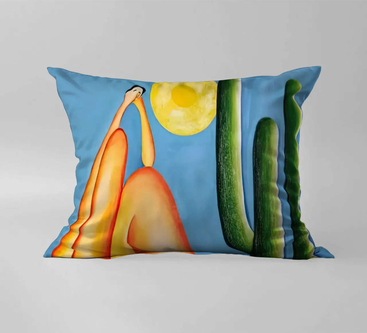 Cactus signora Tarsila do Amaral cuscino da ART BEST