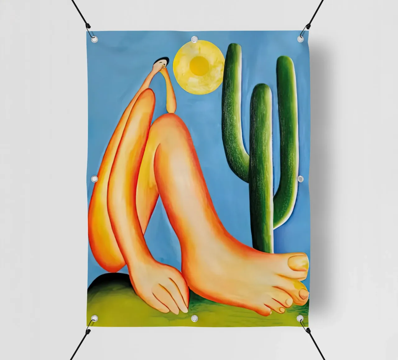 Cactus signora Tarsila do Amaral telo in pvc da ART BEST