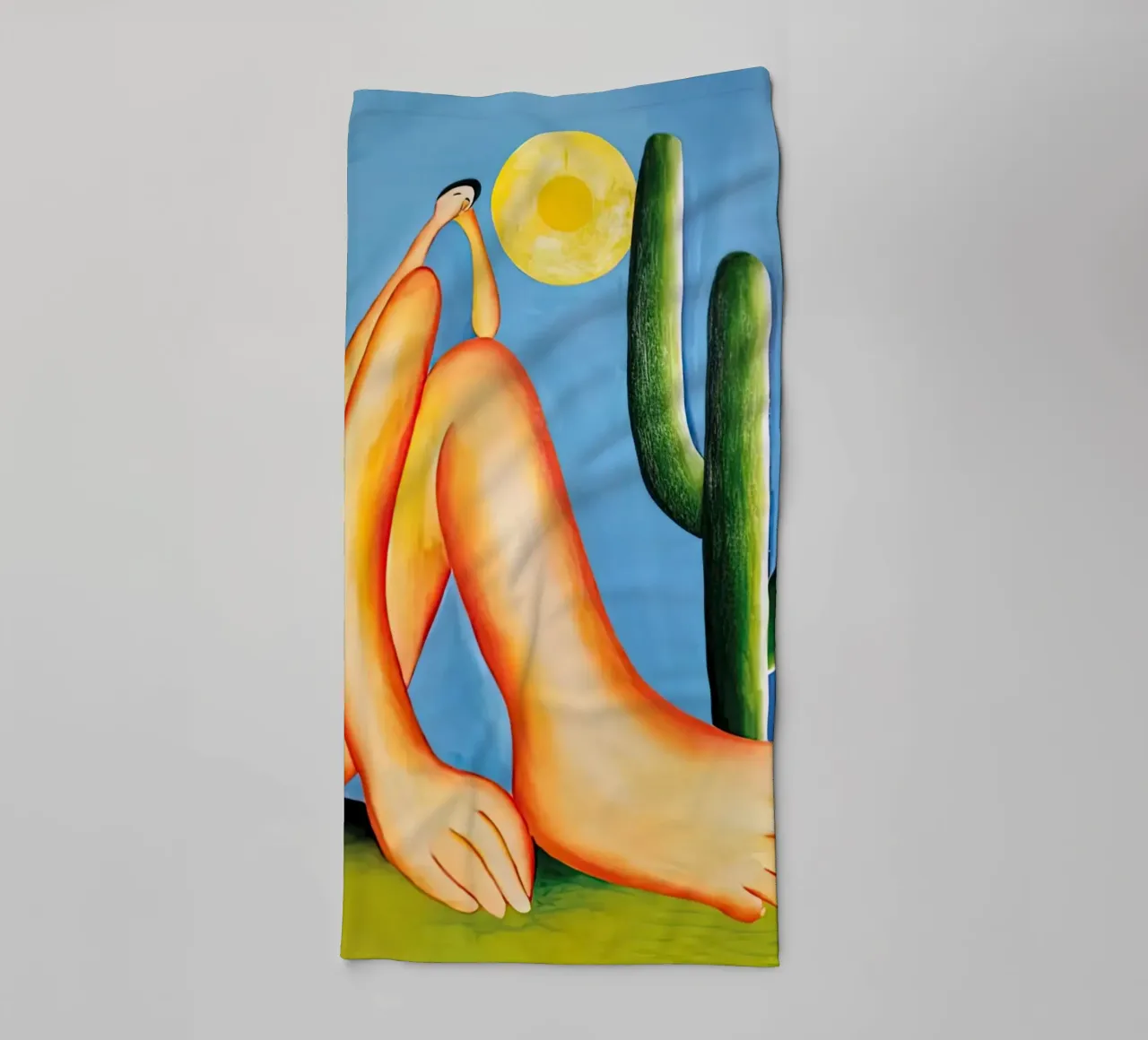 Cactus signora Tarsila do Amaral asciugamano da bagno da ART BEST