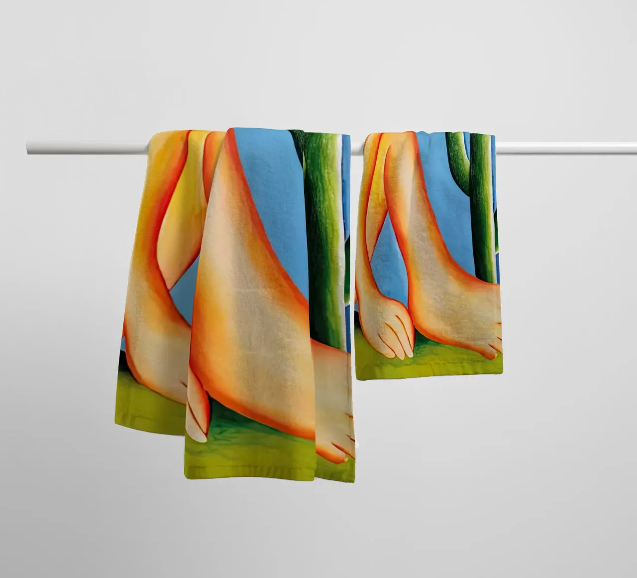 Cactus signora Tarsila do Amaral asciugamano da bagno da ART BEST