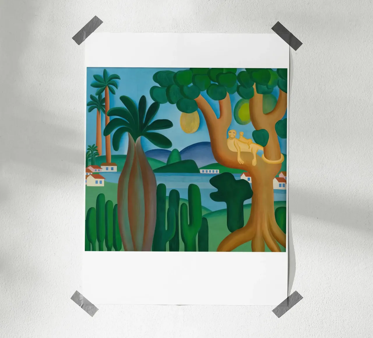 Il lago di Tarsila do Amaral poster da ART BEST