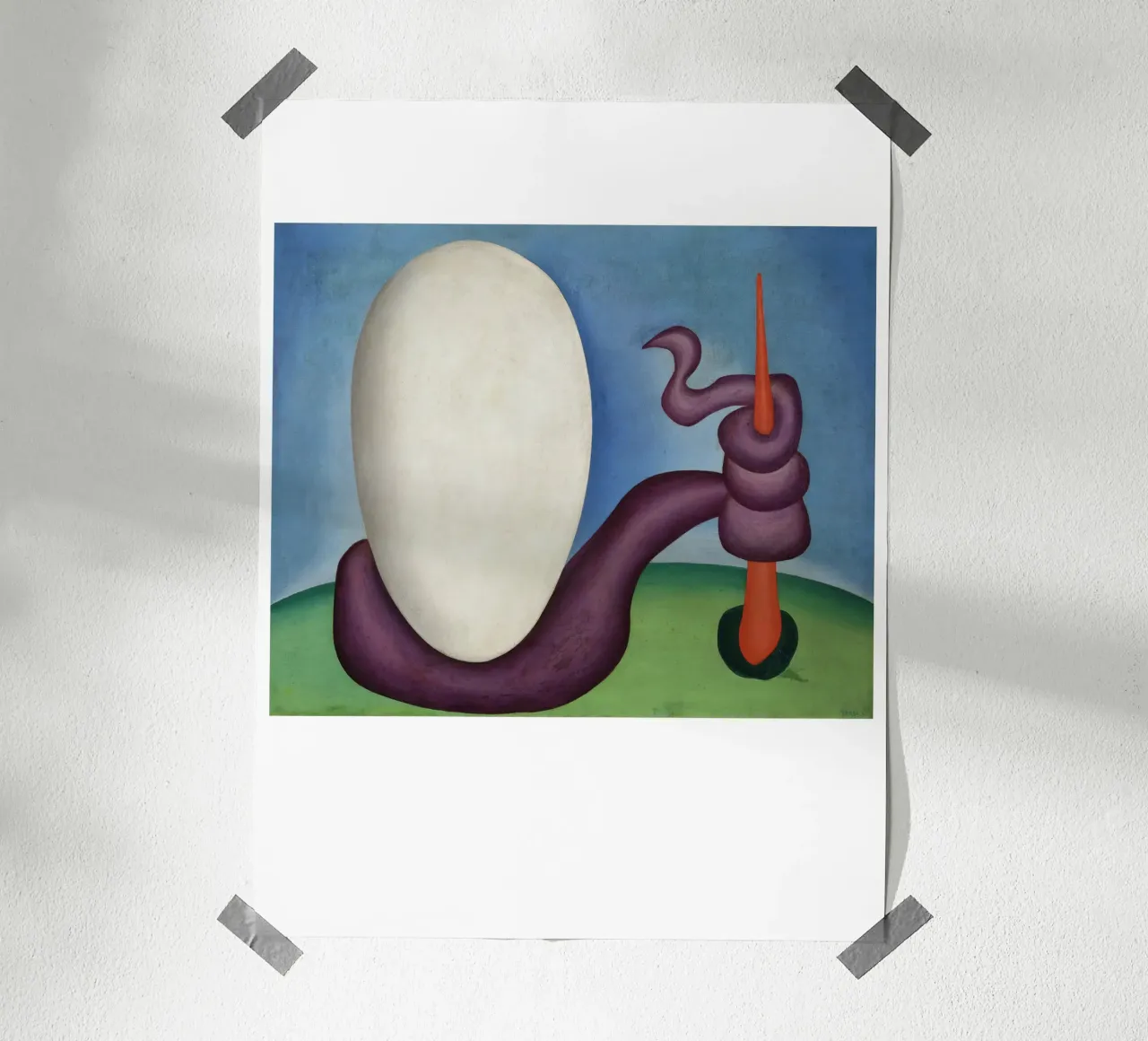 Le uova Tarsila do Amaral poster da ART BEST