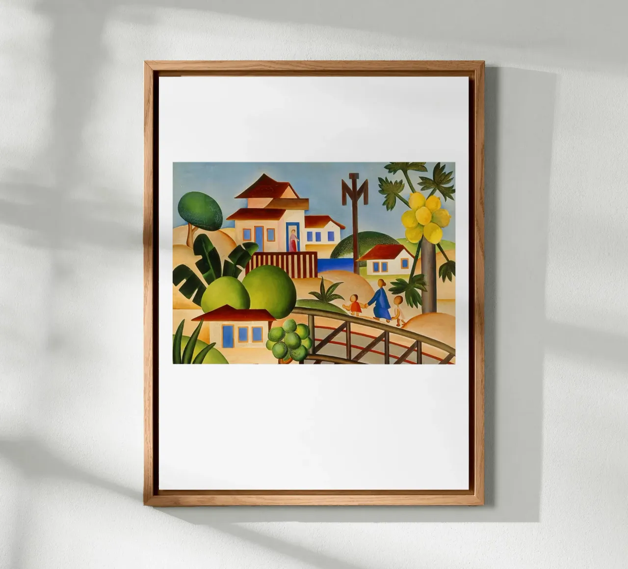 Tarsila do Amaral mamoeiro alluminio dibond da ART BEST